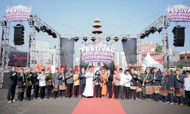 Pemerintah Kota Bandar Lampung Sukses Menggelar Festival Seni Budaya Lintas Agama