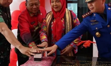 Walikota Bandar Lampung Resmikan Gedung Pemadam Kebakaran