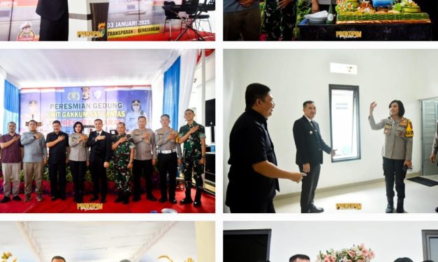 Tingkatkan Pelayanan Masyarakat, Bupati Dendi Ramadhona Resmikan Kantor Unit Gakkum Satlantas Polres Pesawaran