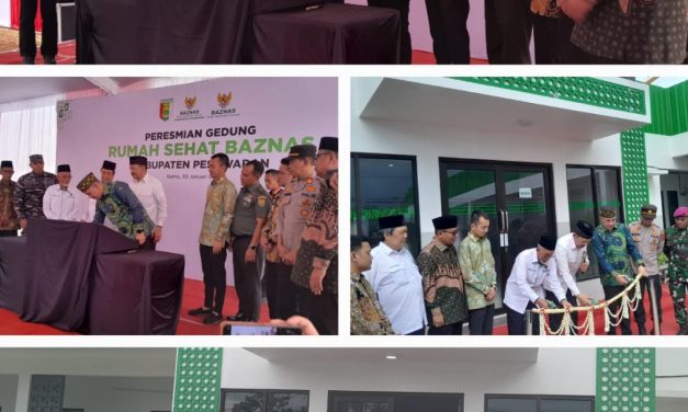 Diresmikan Bupati, Rumah Sehat Baznas Pesawaran Siapkan Sejumlah Layanan Kesehatan Gratis untuk Masyarakat