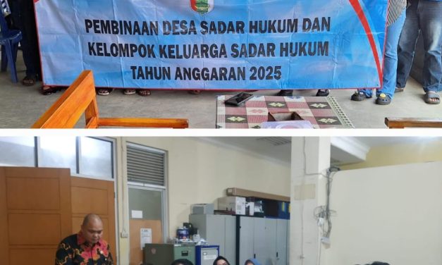 Pemkab Pesawaran Tingkatkan Kesadaran Hukum Melalui Pendampingan dan Sosialisasi Desa Sadar Hukum