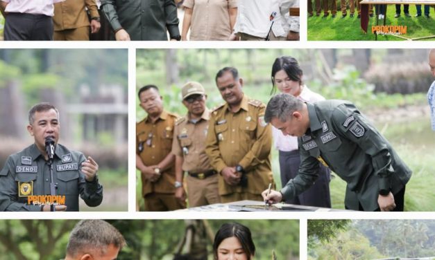 Bupati Pesawaran Dendi Ramadhona Hadiri Peresmian dan Serah Terima Jalan Pantai Mutun dari The Hurun