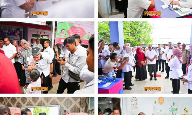 Bupati Dendi Ramadhona Dampingi Pj Gubernur Lampung dalam Agenda Monitoring Pelayanan Kesehatan Gratis di Puskesmas Gedong Tataan
