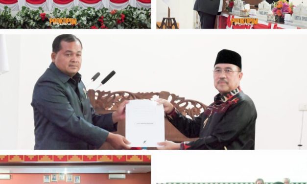 DPRD Pesawaran Bahas Sejumlah Program Prioritas dalam Rapat Paripurna Penyampaian Nota Pengantar 4 Ranperda