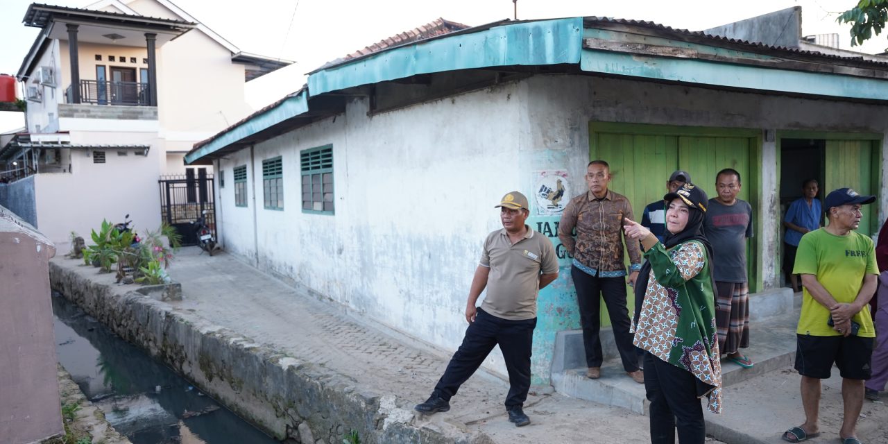 Pemerintah Kota Bandar Lampung Buat Saluran Air Baru di Panjang Utara.