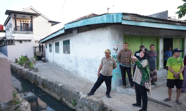 Pemerintah Kota Bandar Lampung Buat Saluran Air Baru di Panjang Utara.