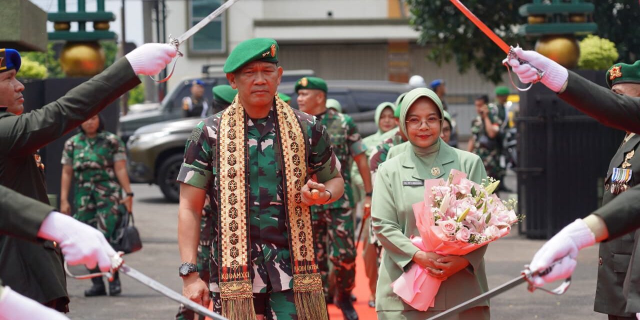 Pangdam XXI/RI Sampaikan Arahan Perdana kepada Prajurit dan PNS Jajaran Kodam XXI/RI