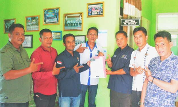 Ambil Berkas pendaftaran, Hanibal Batman Resmi Maju Sebagai Calon Ketua PWI Tanggamus