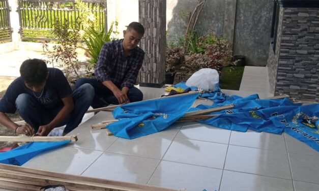 Bahu-Membahu, Persiapan Konfercab PWI Tanggamus ke IX di Islamic Center Selesai