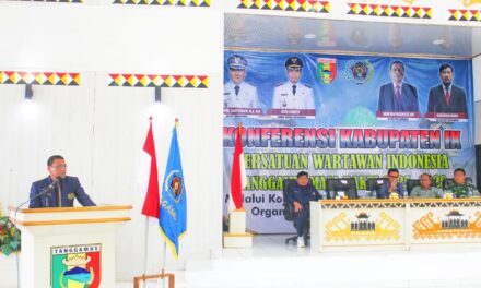 PWI Tanggamus Gelar Konfercab Ke-IX, Wirahadikusumah: Pers Pilar Bagi Semangat Demokrasi