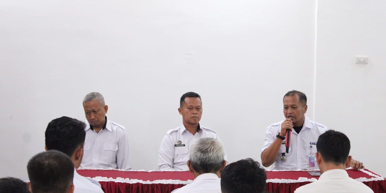 Kalapas Kotaagung Sampaikan Hal-hal yang menjadi Atensi Pimpinan dalam Rapat Dinas Pegawai