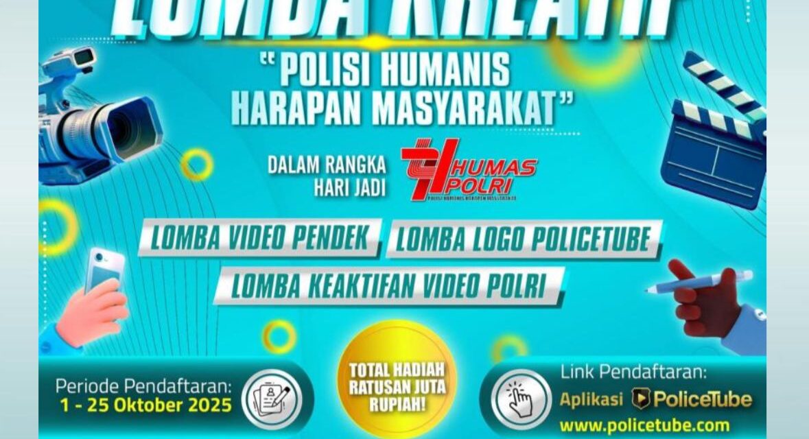 Divisi Humas Polri Gelar Lomba Kreatif, Dalam Rangka HUT Humas Polri KE-74 Tahun 2025