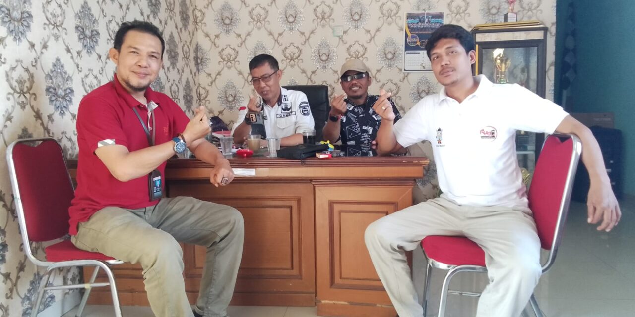 GWI DPC Tanggamus Sambangi Camat Kota Agung Barat, Dua Lembaga Sepakat Perkuat Transparansi Informasi Publik
