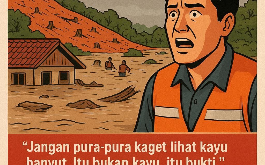 SAAT HUTAN DIKORBANKAN, RAKYAT MENJADI TUMBALNYA