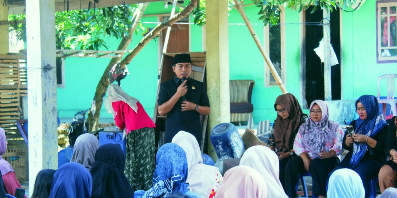 Reses Tahap I di Pedukuhan Pasar Simpang, Wandi,SE Siap Kawal Aspirasi Masyarakat