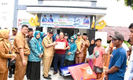 Rokok Jendral Peduli Kemanusiaan kepada Masyarakat Terdampak Banjir di Kelurahan Pasar Madang