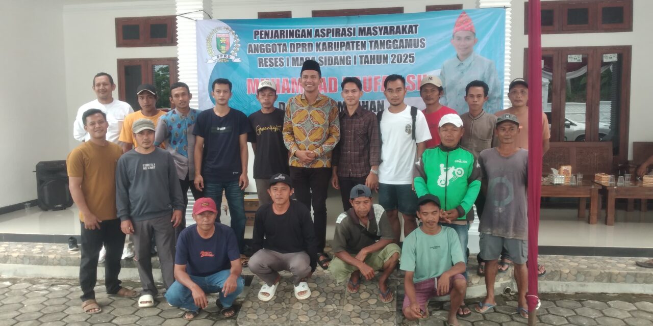 Kolaborasi DPRD–Disdukcapil Warnai Reses M. Naufal di Pekon Kedamaian