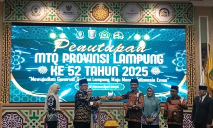Tanggamus Cetak Sejarah, Juara Umum MTQ Provinsi Lampung 2025