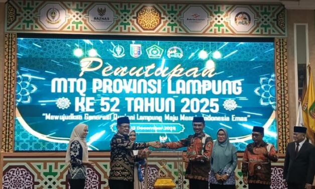 Tanggamus Cetak Sejarah, Juara Umum MTQ Provinsi Lampung 2025