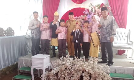 Nuansa Syukur, Walimatul Khitan Kenzo bin Tarmizi di Pekon Mulang Maya Dihadiri Tokoh-Tokoh Penting