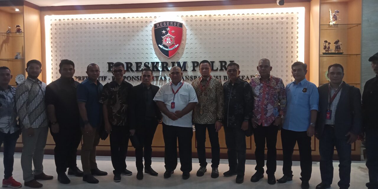 Ketua Umum Persaudaraan Aceh Seranto Laporkan Dugaan Vidio Ujaran Kebencian Ke Cyber Bareskrim Mabes Polri