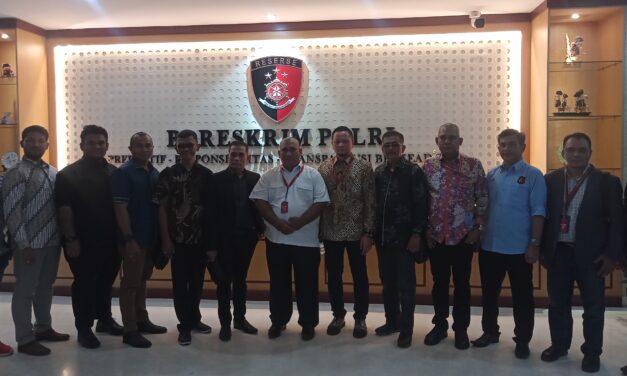 Ketua Umum Persaudaraan Aceh Seranto Laporkan Dugaan Vidio Ujaran Kebencian Ke Cyber Bareskrim Mabes Polri