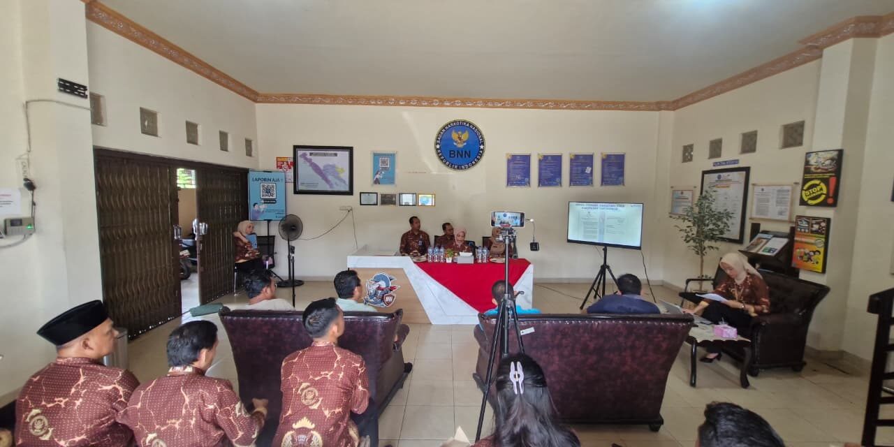 BNNK Tanggamus Tutup Tahun 2025 dengan Capaian Strategis di Bidang Pencegahan, Rehabilitasi, dan Pemberantasan Narkotika