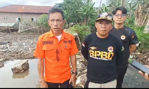 Talud Jebol Penyebab Banjir di Pasar Madang, BPBD Turun Lakukan Asesmen Cepat