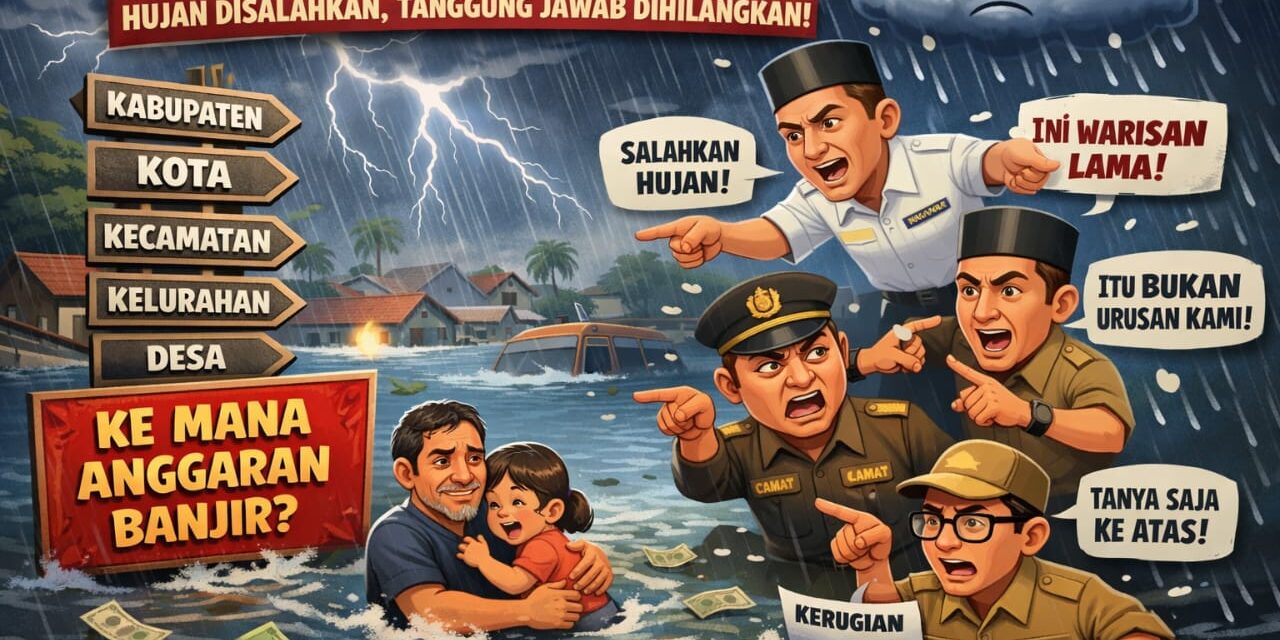 BANJIR LAMPUNG, SIAPA YANG SALAH