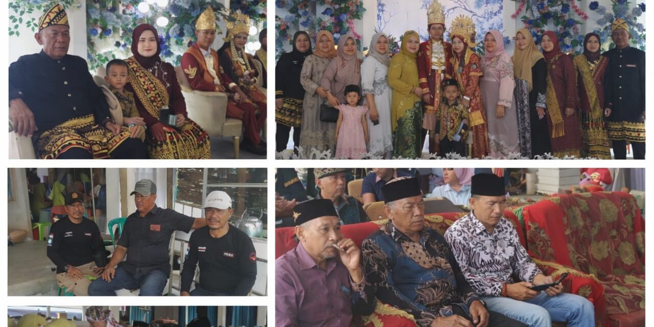 Pernikahan Bernuansa Budaya dan Nasional, Hendri–Ria Diana Pererat Silaturahmi Keluarga Besar