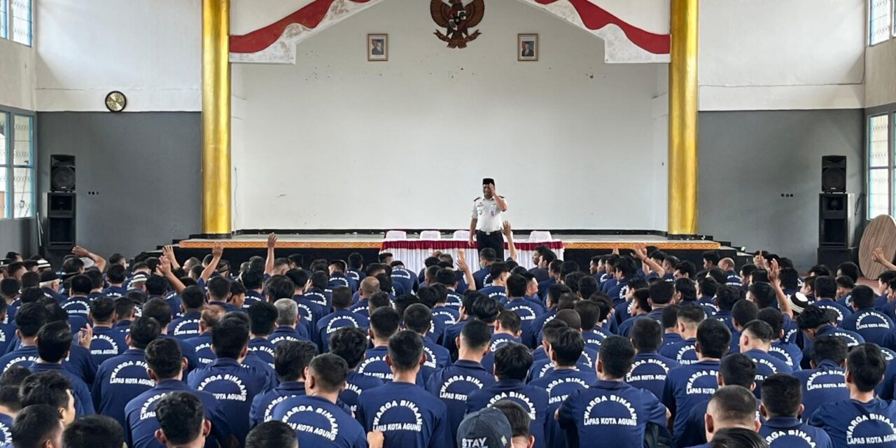 Sambut Ramadhan, Lapas Kotaagung Gelar Sosialisasi dan Penguatan Cegah Gangguan Kamtib 