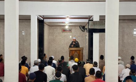 Ramadhan 1447 H, Lapas Kotaagung Laksanakan Tarawih Perdana Bersama Warga Binaan