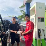 SPBU 24.353.49 Kotaagung Berbagi Takjil di Bulan Suci Ramadhan