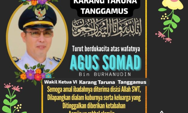 Selamat Jalan Agus Somad, Ketua Karang Taruna Tanggamus Kenang Pengabdian Sang Tokoh Pemuda