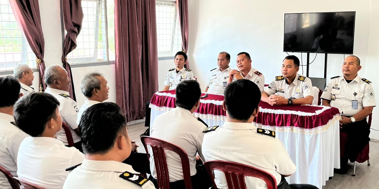 Meet and Greet Kalapas Kotaagung dengan Jajaran Pengamanan Lapas