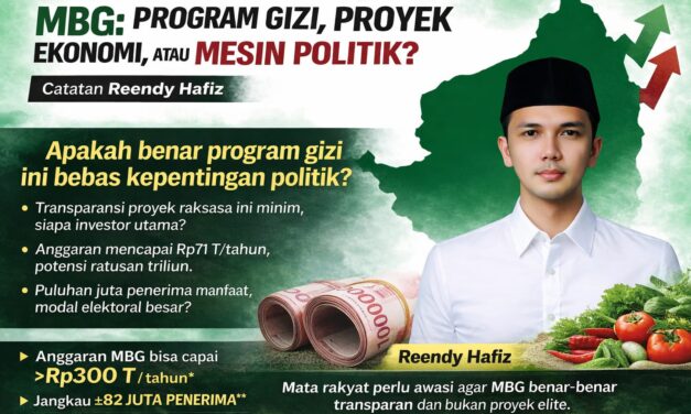Program Gizi, Proyek Ekonomi, atau Mesin Politik? M.B.G