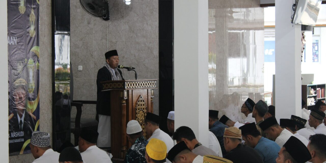 Lapas Kotaagung Laksanakan Sholat Idul Fitri 1447 H, Wujudkan Kebersamaan dalam Suasana Penuh Khusyuk