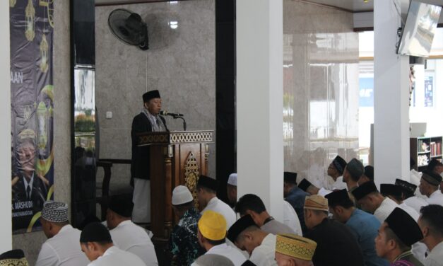 Lapas Kotaagung Laksanakan Sholat Idul Fitri 1447 H, Wujudkan Kebersamaan dalam Suasana Penuh Khusyuk