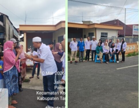Di Bawah Komando H. Tahang, Karang Taruna Tanggamus Turun ke Jalan Tebar Kepedulian Ramadhan