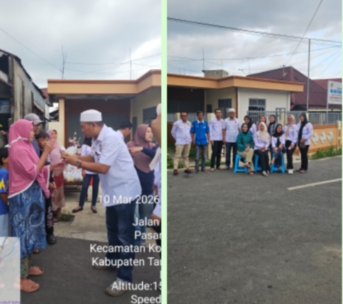 Di Bawah Komando H. Tahang, Karang Taruna Tanggamus Turun ke Jalan Tebar Kepedulian Ramadhan