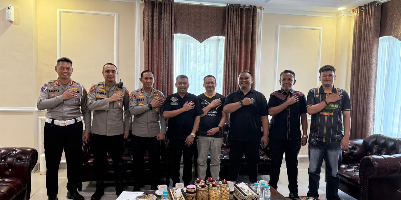 SINERGI AMANKAN LAGA PANAS!  Sikambara Temui Kapolda Lampung, Bhayangkara FC vs Persib Siap Digelar Aman & Meriah