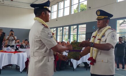 Serah Terima Kalapas Kotaagung, Ruh Harijadi Emban Amanah Perkuat Integritas Pemasyarakatan
