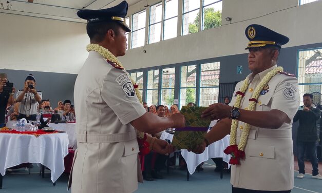 Serah Terima Kalapas Kotaagung, Ruh Harijadi Emban Amanah Perkuat Integritas Pemasyarakatan