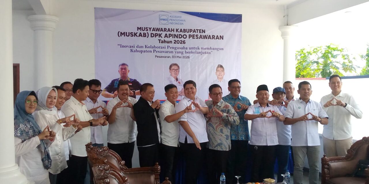 Aklamasi di Muskab, M. Sayid Ramadhan Pimpin Asosiasi Pengusaha Indonesia Pesawaran 2026–2031, Siap Perkuat Sinergi Ekonomi Daerah