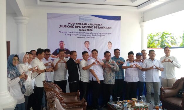 Aklamasi di Muskab, M. Sayid Ramadhan Pimpin Asosiasi Pengusaha Indonesia Pesawaran 2026–2031, Siap Perkuat Sinergi Ekonomi Daerah