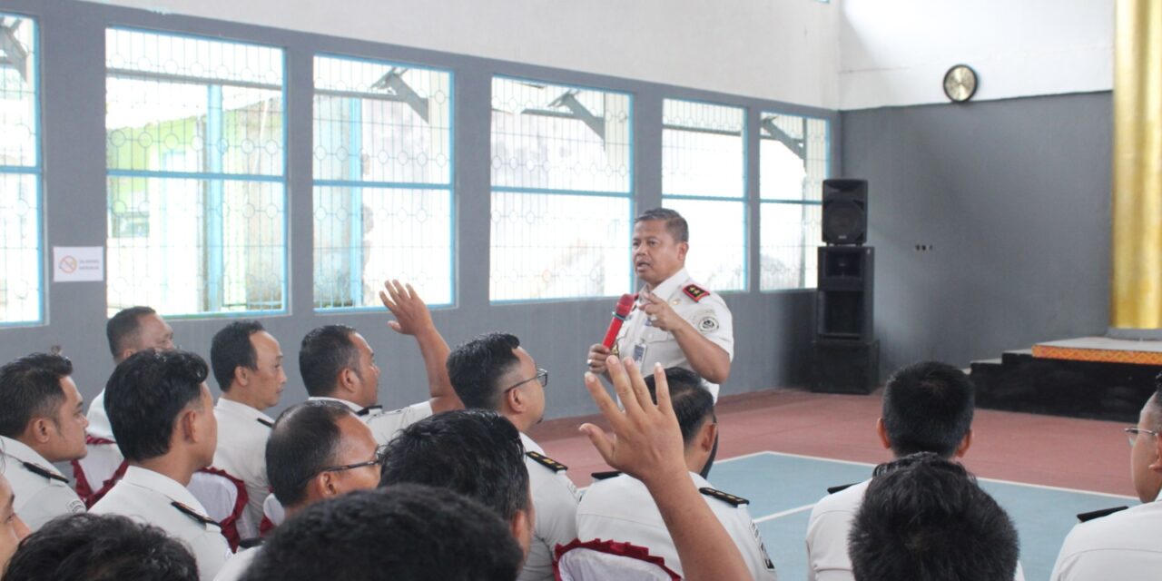 Perkuat Integritas dalam Bekerja, Plh. Kakanwil Ditjenpas Lampung Ajak Petugas Jaga Marwah Institusi