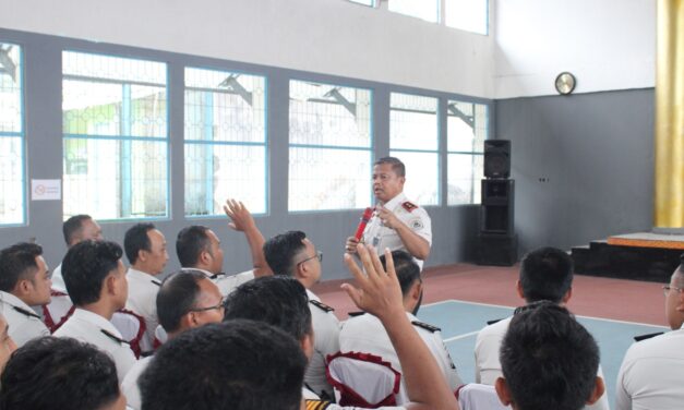 Perkuat Integritas dalam Bekerja, Plh. Kakanwil Ditjenpas Lampung Ajak Petugas Jaga Marwah Institusi