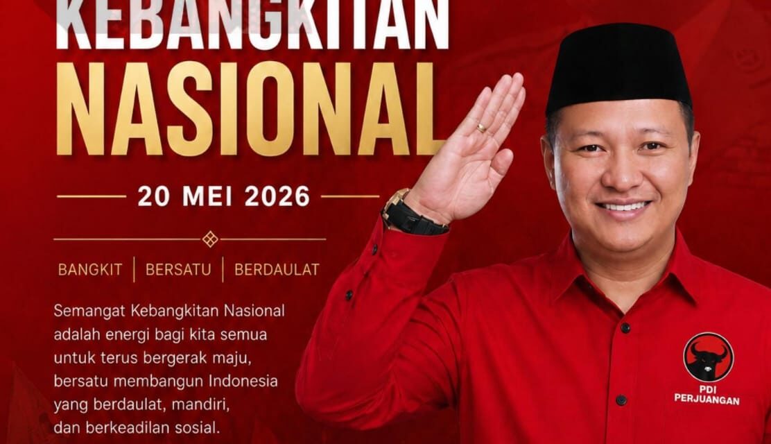 Hari Kebangkitan Nasional, Sekertaris DPC PDI Perjuangan Kota Bandar Lampung Irwansyah Agung Ajak Masyarakat Perkuat Persatuan dan Semangat Kebangsaan