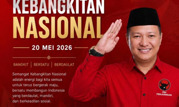 Hari Kebangkitan Nasional, Sekertaris DPC PDI Perjuangan Kota Bandar Lampung Irwansyah Agung Ajak Masyarakat Perkuat Persatuan dan Semangat Kebangsaan