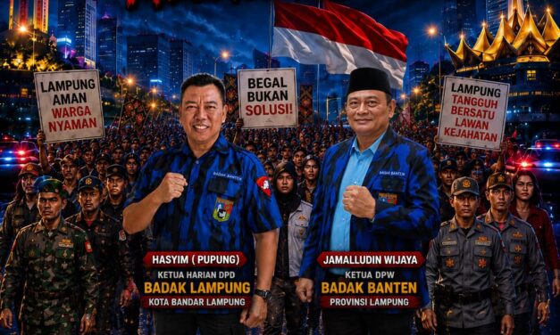 SERUAN MASYARAKAT LAMPUNG BERSATU MELAWAN BEGAL
